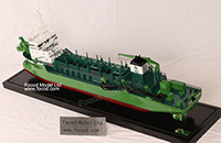 Dredger Ship Model