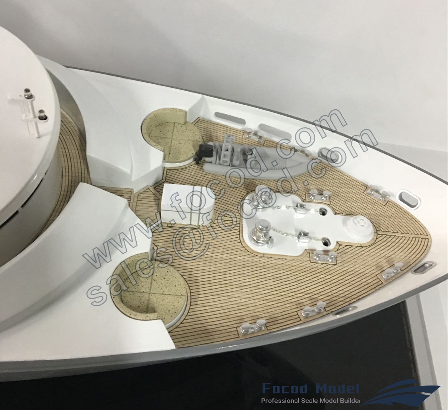 55米超级游艇定制模型