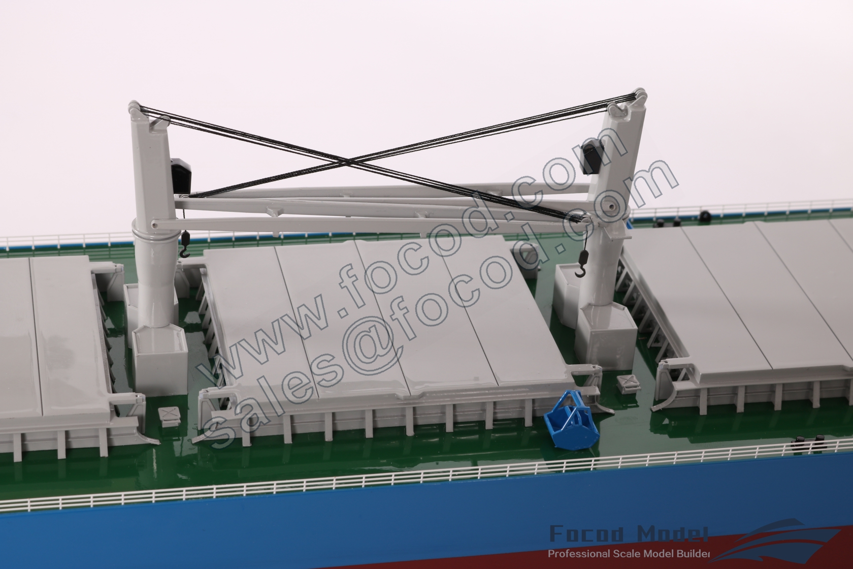 中远57000载重吨散货船定制模型