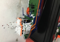 43.8米小型挖泥船定制模型
